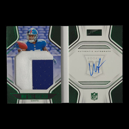 2022-23 WAN'DALE ROBINSON Rookies Playbook Jersey Auto 9/25 Giants #224
