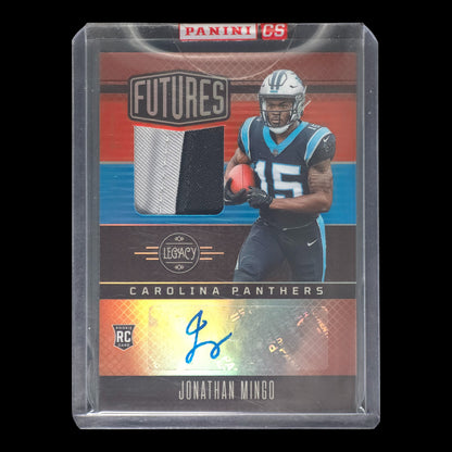 2023-24 JONATHAN MINGO Futures Patch Autographs 53/100 Legacy FAPS-14