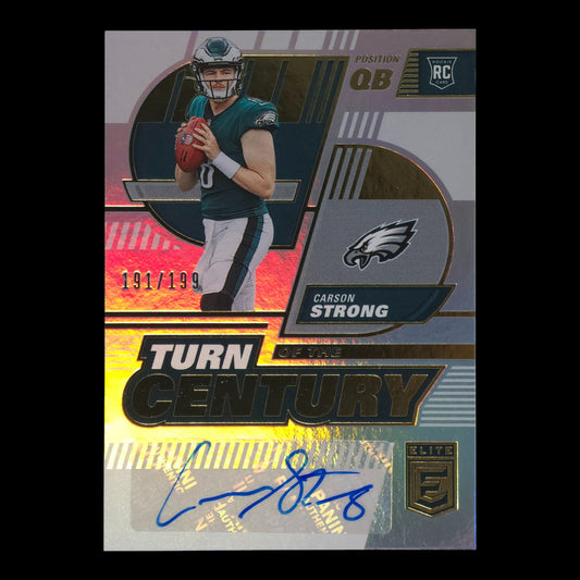 2022-23 CARSON STRONG Turn Of The Century Auto 191/199 Donruss TC-11