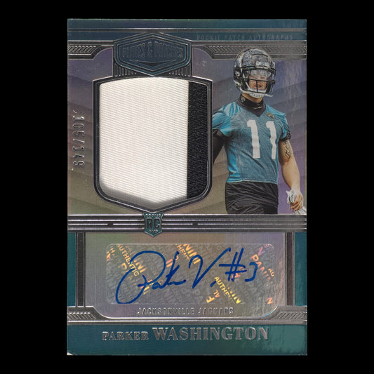 2023-24 PARKER WASHINGTON Plates & Patches RPA 105/149 RPA-5