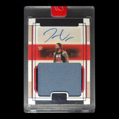 2024 JIMMY USO Patch Auto 31/49 Panini Three Count MM-JMU