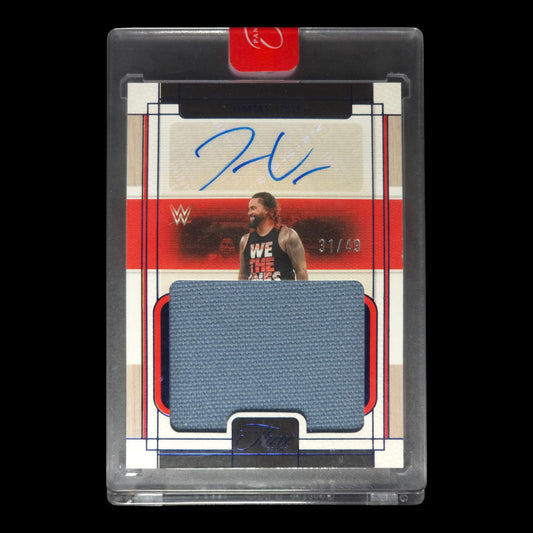 2024 JIMMY USO Patch Auto 31/49 Panini Three Count MM-JMU