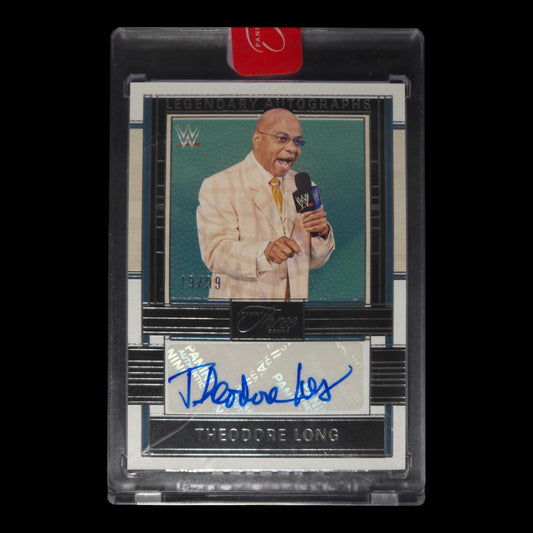 2024 THEODORE LONG Legendary Autographs 13/99 Panini Three Count LA-TLG