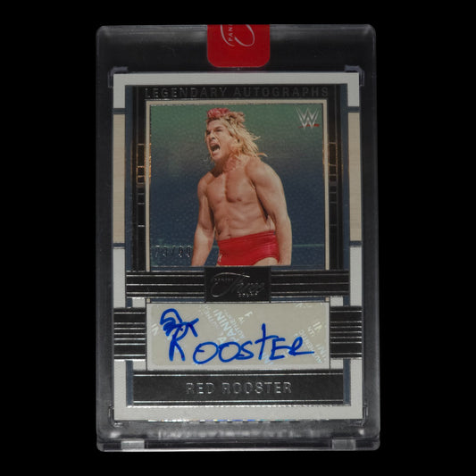2024 RED ROOSTER  Legendary Autographs 73/99 Panini Three Count LA-RRS