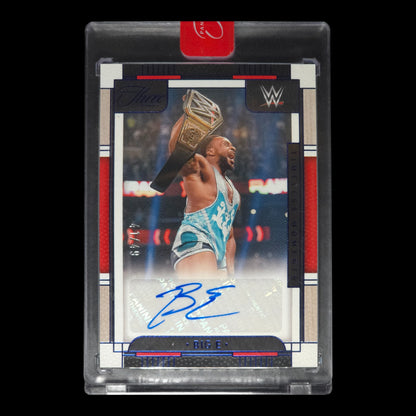 2024 BIG E Purple Timeless Moments Autographs 41/49 Panini Three Count TV-BGE