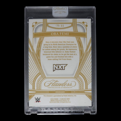 2024 OBA FEMI TRUE DIAMOND GEM RC 2/25 (Encased) FLAWLESS #11