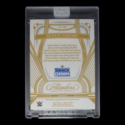 2024 AUSTIN THEORY TRUE DIAMOND GEM 19/25 (Encased) FLAWLESS #18