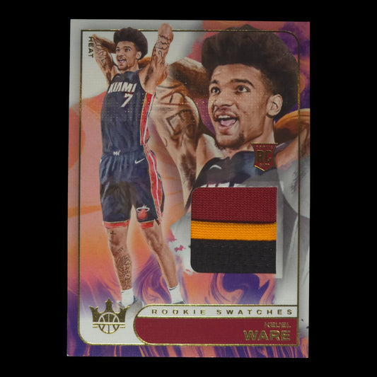 2024-25 KEL'EL WARE Rookie Swatches Court Kings Heat RJS-KLL
