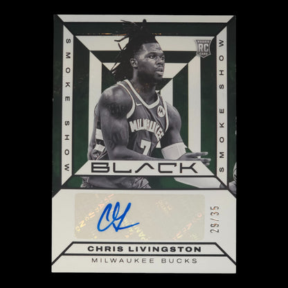 2023-24 CHRIS LIVINGSTON Smoke Show 29/35 Black Bucks SSS-CL
