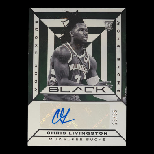 2023-24 CHRIS LIVINGSTON Smoke Show 29/35 Black Bucks SSS-CL