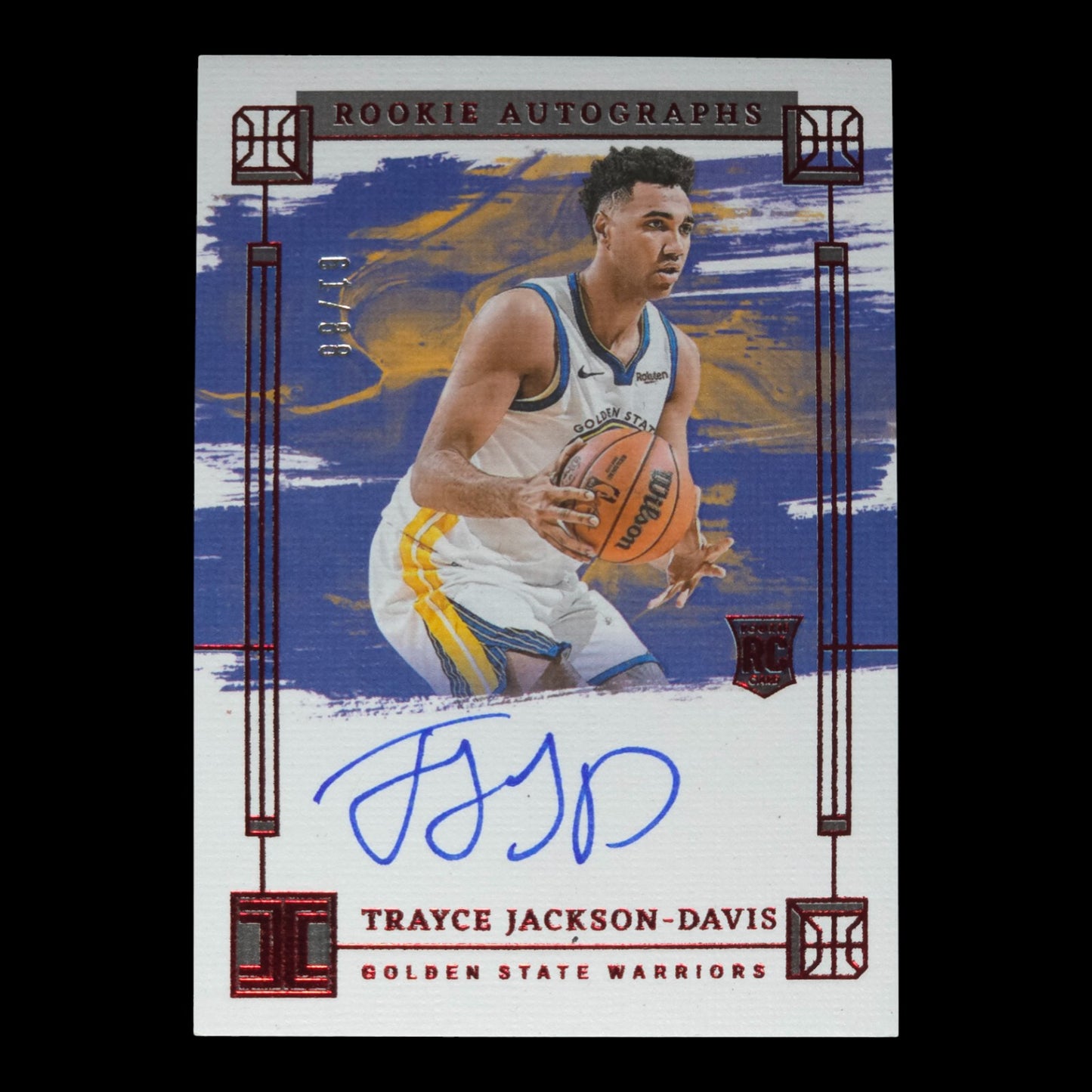 2023-24 TRAYCE JACKSON-DAVIS Rookie Autographs 61/88 Impeccable GWS RA-TJD