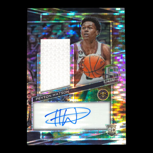 2022-23 PEYTON WATSON RPA 29/99 Spectra Nuggets #224