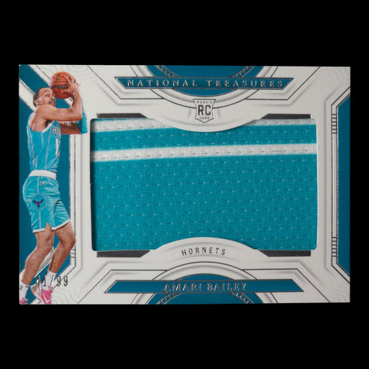 2023-24 AMARI BAILEY Rookie Jumbo Materials 41/99 National Treasures RJM-AMB