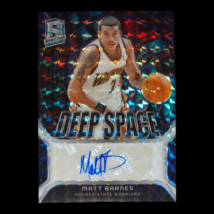 2023-24 MATT BARNES Deep Space Auto 24/75 Spectra GWS DSS-MTB