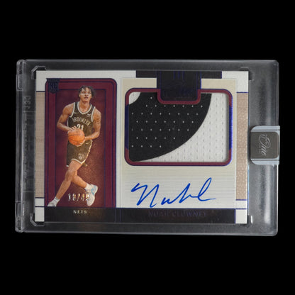 2023-24 NOAH CLOWNEY Precision Rookie Jersey Auto 18/49 One and One PRJ-NCW