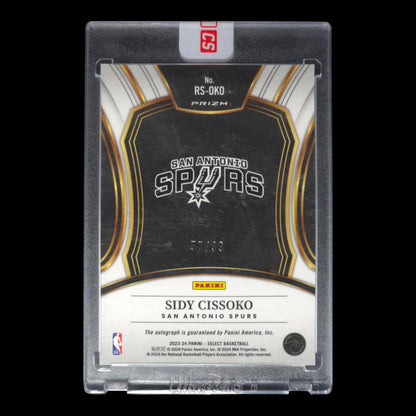 2023-24 SIDY CISSOKO Red Prizm Auto 57/99 Select Nets RS-OKO