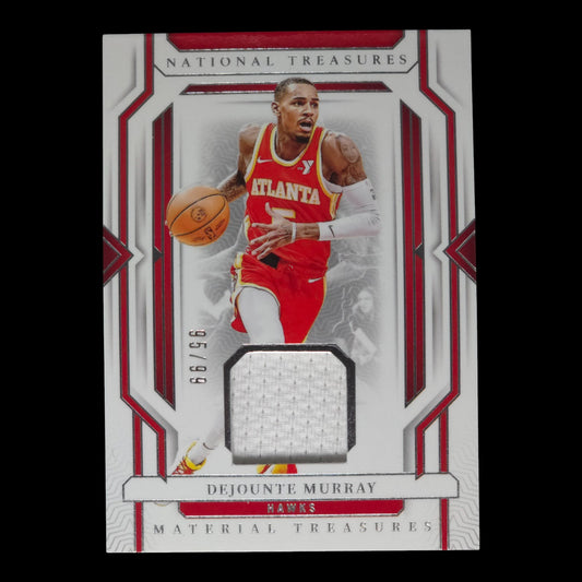 2023-24 DEJOUNTE MURRAY Material Treasures 95/99 Game Worn NT MT-MUR