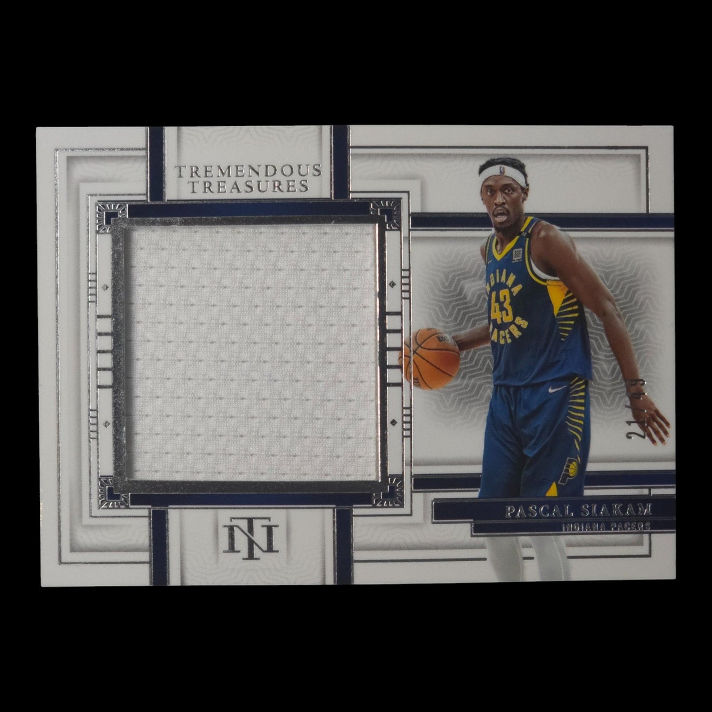 2023-24 PASCAL SIAKAM Tremendous Treasures 21/49 Game Used NT TM-SIA