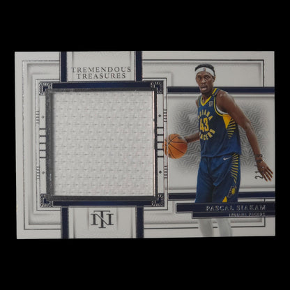 2023-24 PASCAL SIAKAM Tremendous Treasures 21/49 Game Used NT TM-SIA