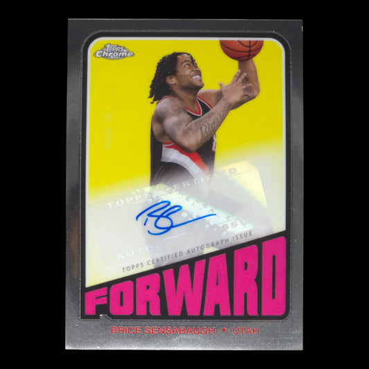 2023-24 BRICE SENSABAUGH Forward Autograph Topps Chrome TA-BS