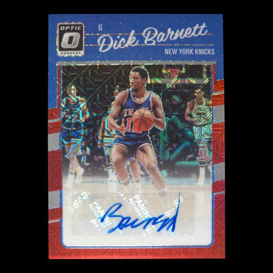 2023-24 DICK BARNETT Retro Signature Series Mojo Optic Choice Knicks RSS-BAR