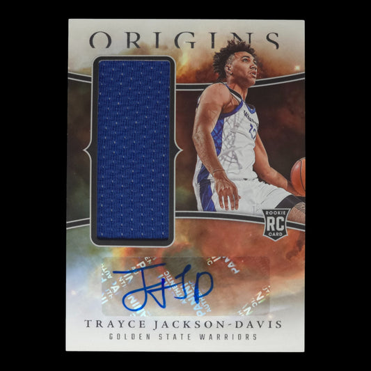 2023-24 TRAYCE JACKSON-DAVIS Rookie Jersey Autographs Origins RJA-TJD