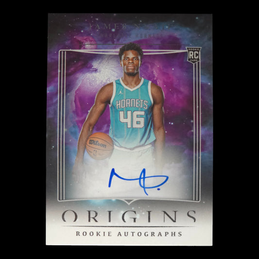 2023-24 JAMES NNAJI On Card Auto Origins Hornets RA-JNB