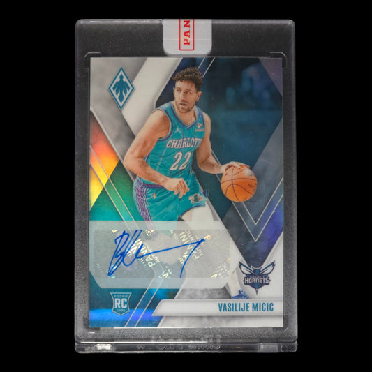 2023-24 VASILIJE MICIC Rookie Auto 32/99 Panini Encased Phoenix Hornets PRA-VMC