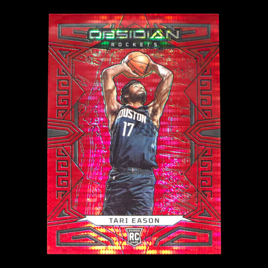 2022-23 TARI EASON Rookie Red Shimmer 7/8 Obsidian Rockets #190