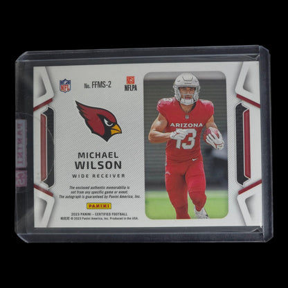 2023-24 MICHAEL WILSON Freshman Fabric Auto 117/199 Certified FFMS-2