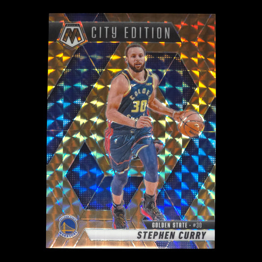 2024-25 STEPHEN CURRY City Edition Bronze 37/75 Mosaic Warriors #272