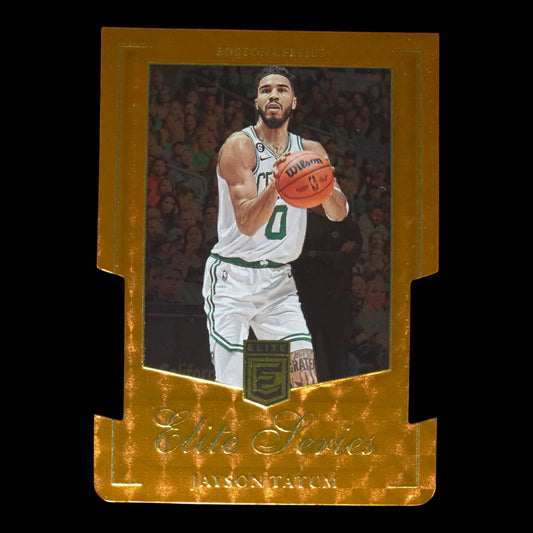 2023-24 JAYSON TATUM Elite Series Orange Die Cut Elite Celtics #16