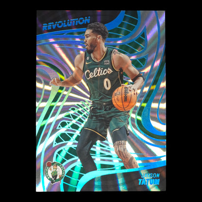 2022-23 JAYSON TATUM Sunburst 5/75 Revolution Celtics #23