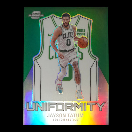 2023-24 JAYSON TATUM Uniformity Holo Contenders Celtics #21