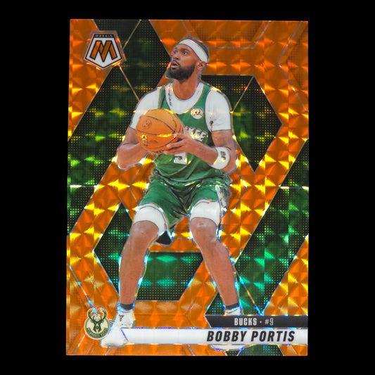 2024-25 BOBBY PORTIS Orange 204/249 Mosaic Bucks #172