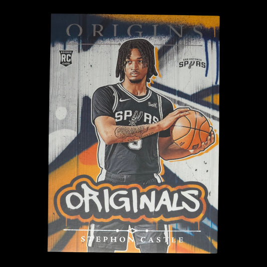 2024-25 STEPHON CASTLE Originals Origins Spurs #6