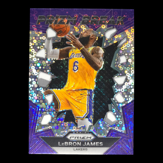 2023-24 LEBRON JAMES Prizm Break Disco Prizm Lakers #3