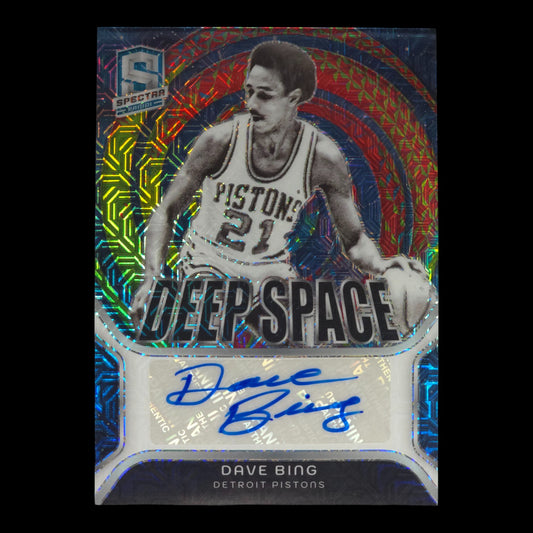 2023-24 DAVE BING Deep Space 10/25 Spectra Pistons DSS-DBH