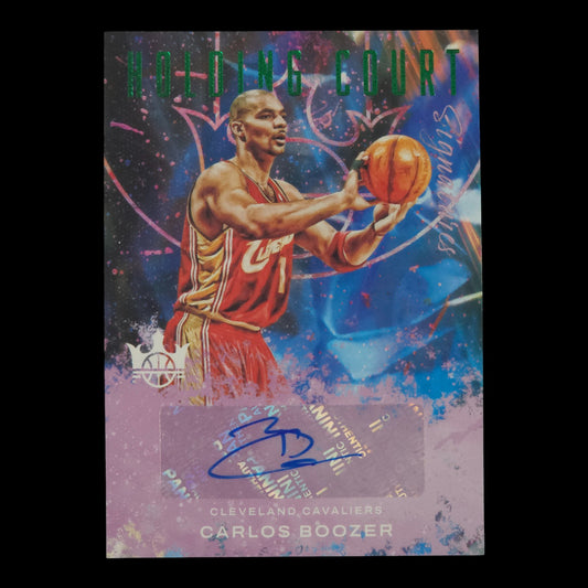 2021-22 CARLOS BOOZER Holding Court Auto Court Kings Cavs HC-CBZ