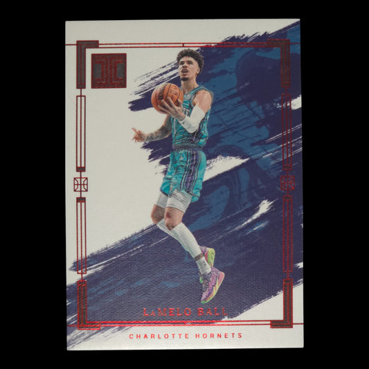 2023-24 LAMELO BALL Impeccable International Hornets #12