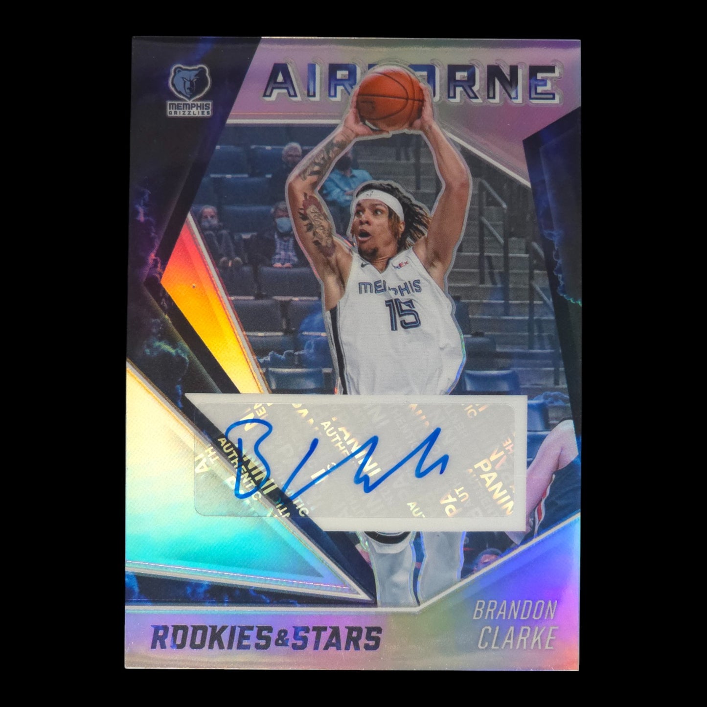 2020-21 BRANDON CLARKE Airborne Rookies & Stars Auto Chronicles AIR-BCL