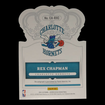 2021-22 REX CHAPMAN Blue Crystal 66/75 Crown Royal CA-RXC