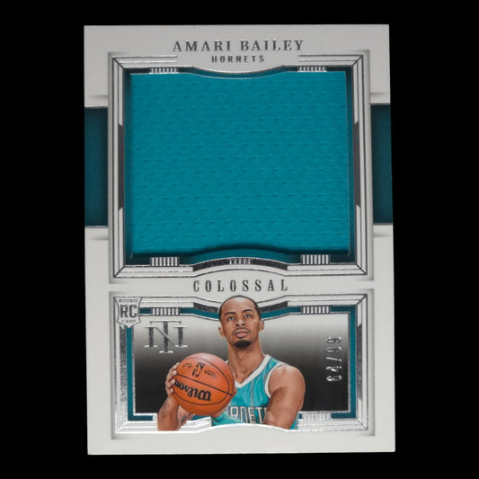 2023-24 AMARI BAILEY Colossal Materials 64/99 National Treasures CR-BLY