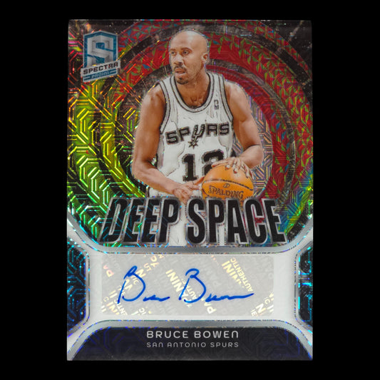 2023-24 BRUCE BOWEN Deep Space Auto 8/25 Spectra Spurs DSS-BBW