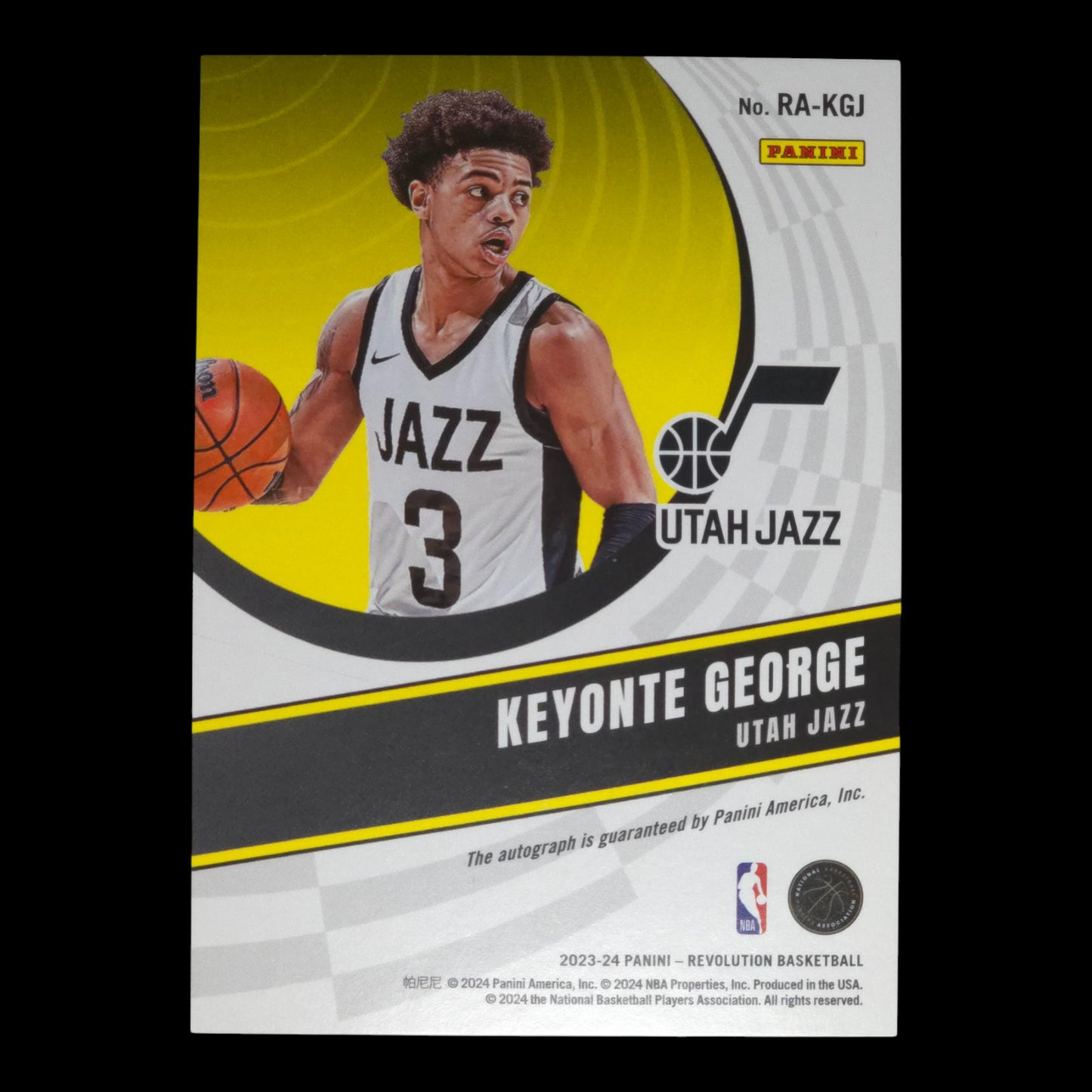 2023-24 KEYONTE GEORGE Auto Revolution Jazz RA-KGJ
