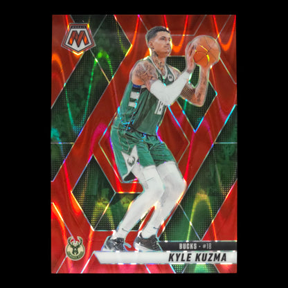 2024-25 KYLE KUZMA Red Seismic Prizm 239/299 Mosaic Bucks #142