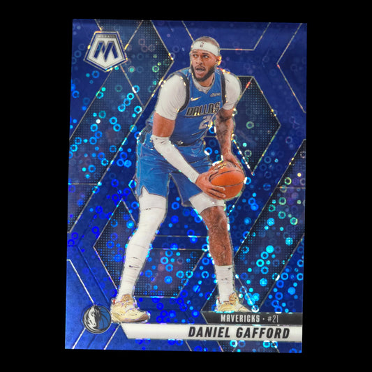 2024-25 DANIEL GAFFORD Blue Disco 64/85 Mosaic Mavericks #55