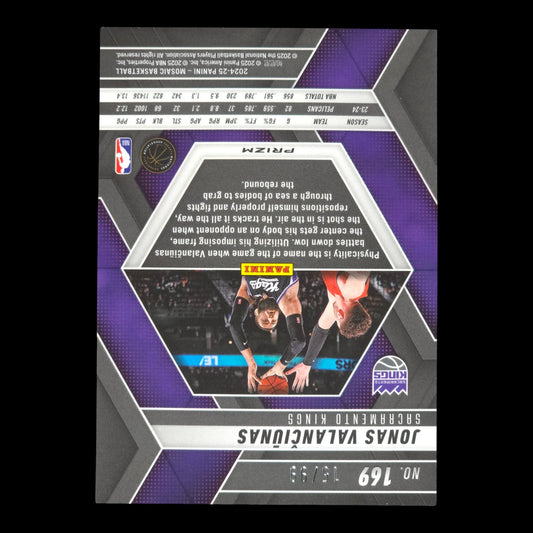 2024-25 JONAS VALANCIUNAS Red Mosaic 15/99 Kings Mosaic #169