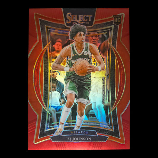 2024-25 AJ JOHNSON Concourse Red Rookie 30/199 Select #67
