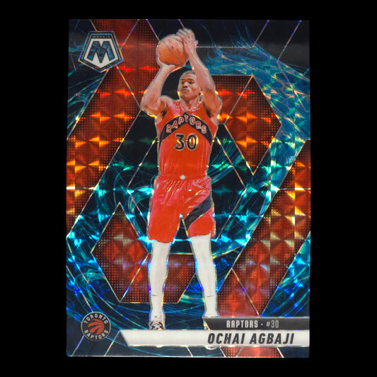 2024-25 OCHAI AGBAJI Genesis Mosaic Raptors #18